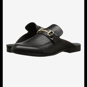 Steve Madden Kandi Black Leather Slip-On Mule - Size 8.5